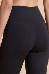 Zelocity Quick Dry Gym Leggings - Black Beauty — thumbnail 5
